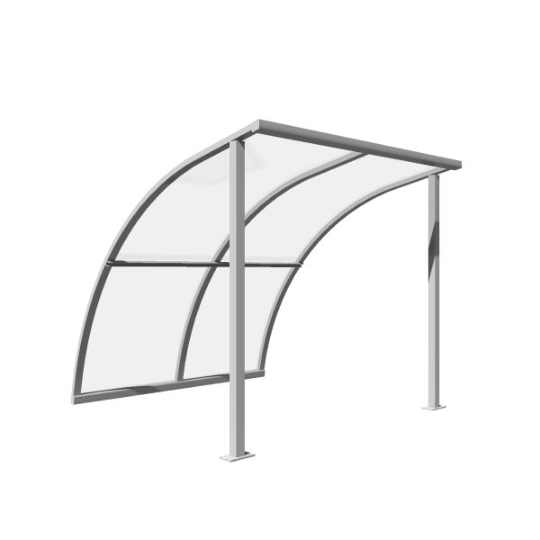 EVO – Pensilina ad arco per biciclette