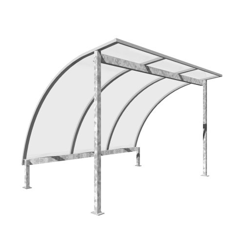 BASIC - Copertura bici minimal ad arco