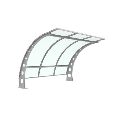 LUGANO - Pensilina moderna ad arco