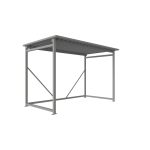 ECOBOX – Pensilina piana per biciclette e moto