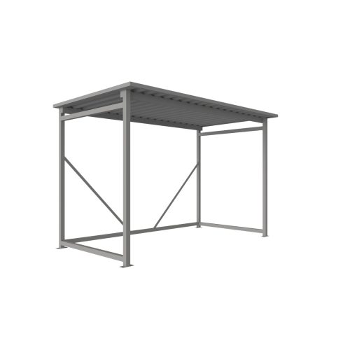 ECOBOX - Pensilina piana per spazi pubblici